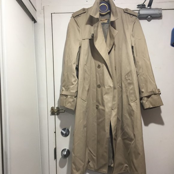 VINTAGE EATON DOUBLE BREAST TRENCH COATS SIZE 40 - Picture 2 of 13